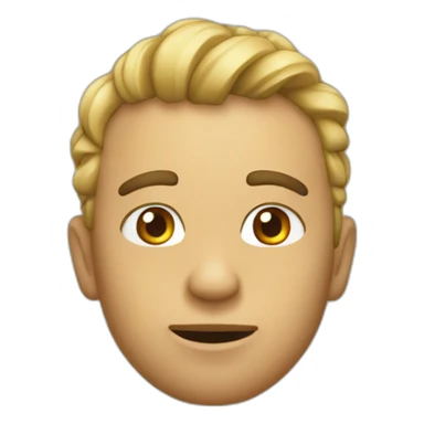 Un caca énervé sticker