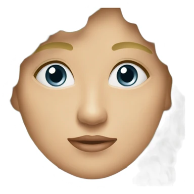 людина в блакитному одязі з закутаною головою sticker