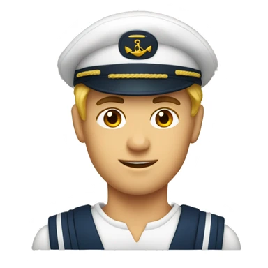male sailor sticker