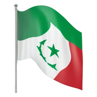 Arab league flag sticker