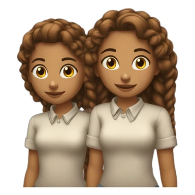 Two brokes girls série sticker