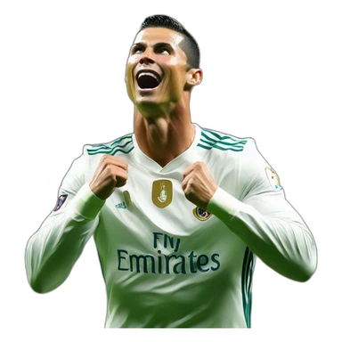 Cristiano Ronaldo celebration  sticker