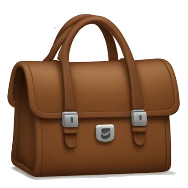 Brown berkin bag sticker