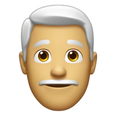 A man who is saying hi sticker