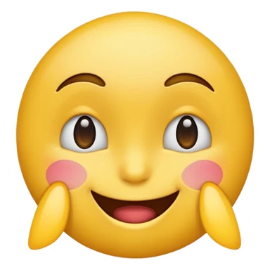 A sneaky winking emoji sticker