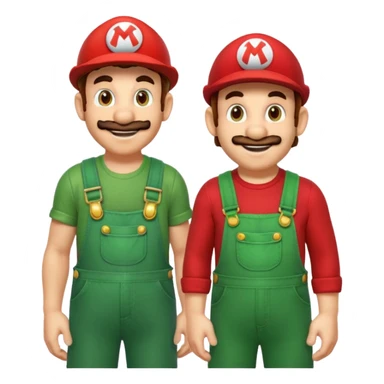 Mario Luigi, a donkey Kong ￼too sticker