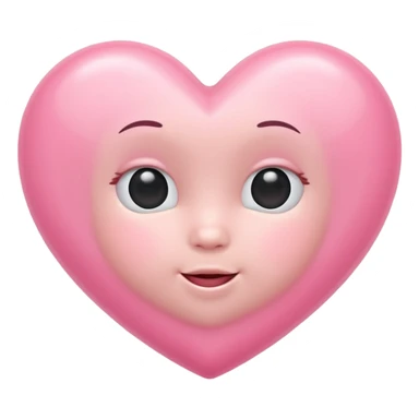 Baby pink emoji sticker