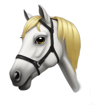 Dj horse sticker