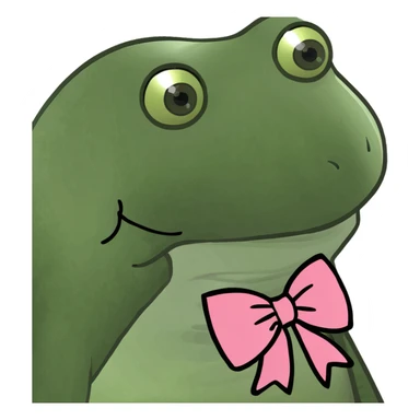 Bow really shiny sticker