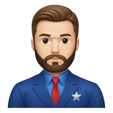 captain america criss evans bearded  sticker