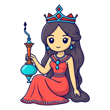 Shisha Prinzessin  sticker