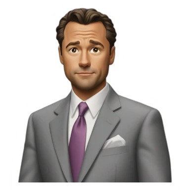 the wolf of Wall Street sticker