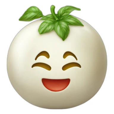 mozzarella tomato basil sticker