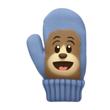 cute mittens sticker