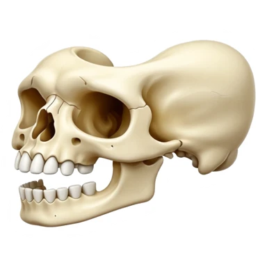 jaw bone sticker