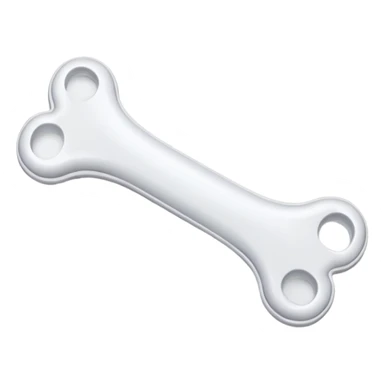 squeaking dog bone sticker