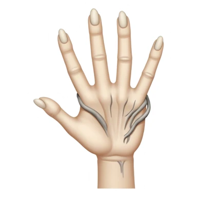 Quiero que me crees un emoji de Cosa que Addams sticker