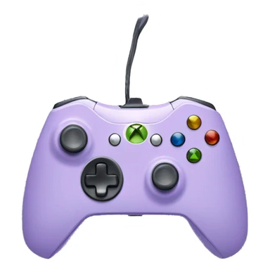 Pastel purple Xbox controller sticker
