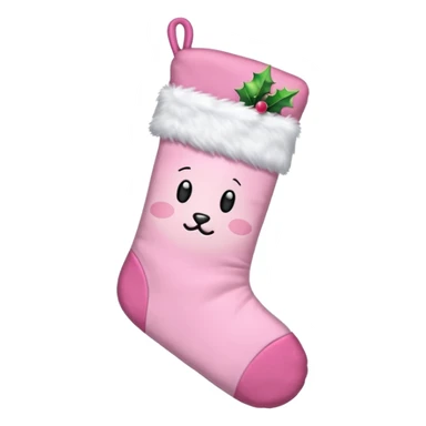 Natale rosa, estetico  sticker