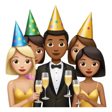 New Year's Day in US
 sticker