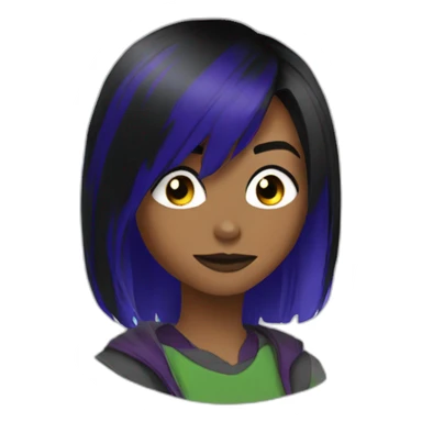 raven teen titans sticker