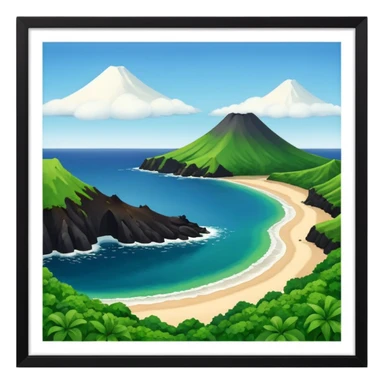 azores island sticker