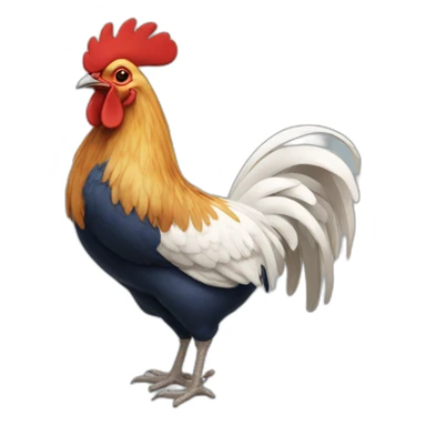 Coq français sticker