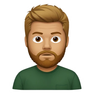 Ryan Dunn with dark green shirt  sticker