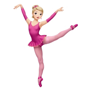 danseuse en collant sticker