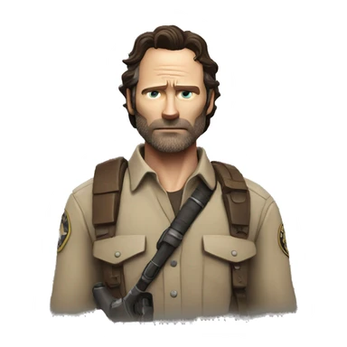 Rick Grimes, twd sticker
