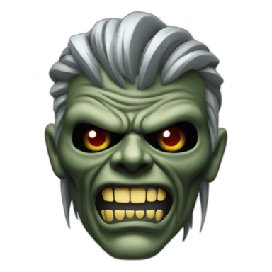 Eddie The Head Iron Maiden sticker