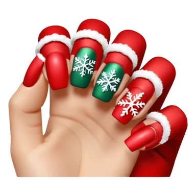 xmas nail art sticker