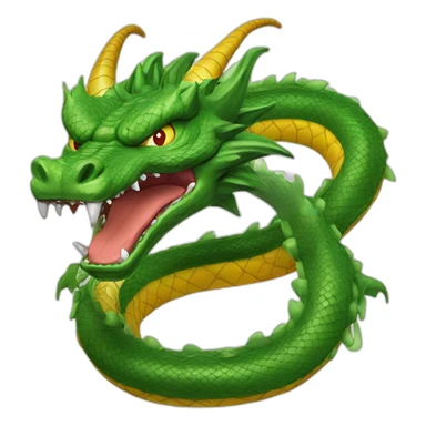 shenron from dragon ball z sticker