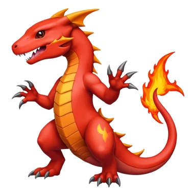 Guilmon-Salandit-fusion (full body) sticker