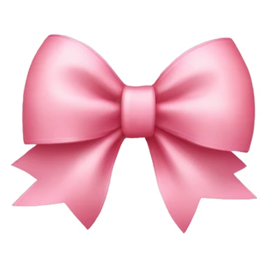 Light pinky red bow sticker