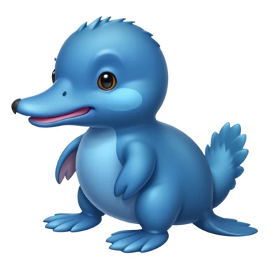 BLUE PLATYPUS  sticker