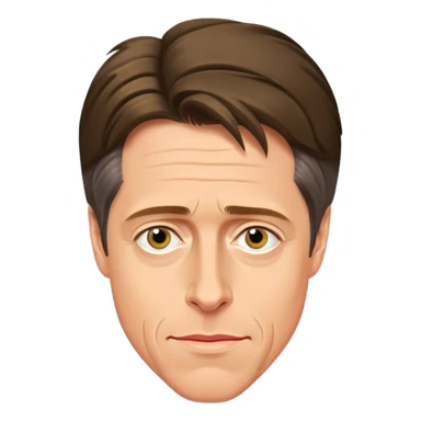 Hugh grant  sticker