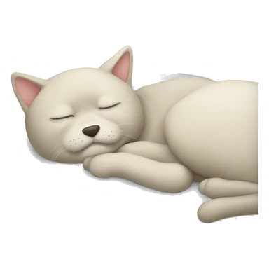Sleeping sticker
