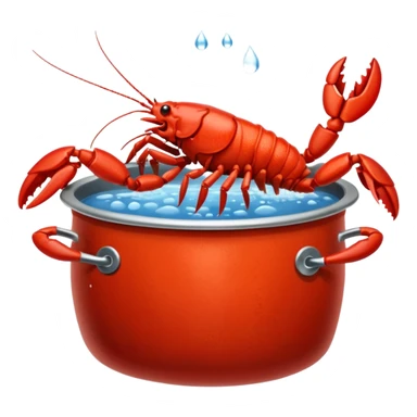 crayfish in a pot sticker