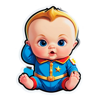 Baby general sticker