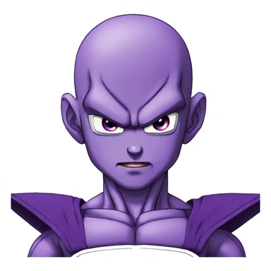 Black frieza from dragon ball super sticker