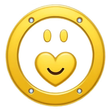 emoji mélangeant un caca et une pièce d'argent brillante sticker
