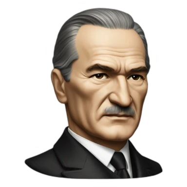 Turkish President Mustafa Kemal Ataturk sticker