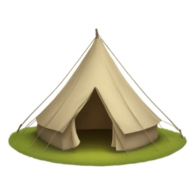 Tent that with sign that says explore sticker