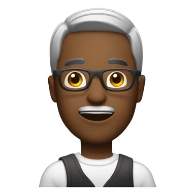 Myself partying sticker