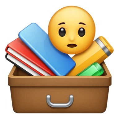 Materials wait for the end sticker