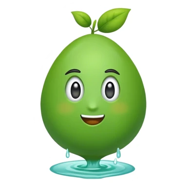 an envioremental emoji sticker