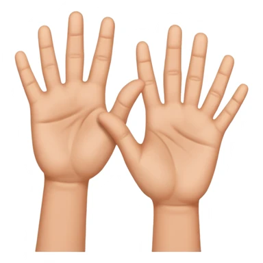 Gestures for the deaf and dumb sticker