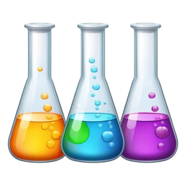 Science vials sticker