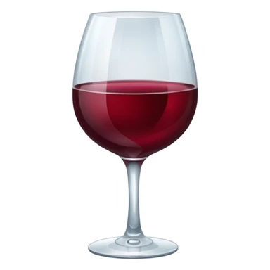 glass of wine  sticker